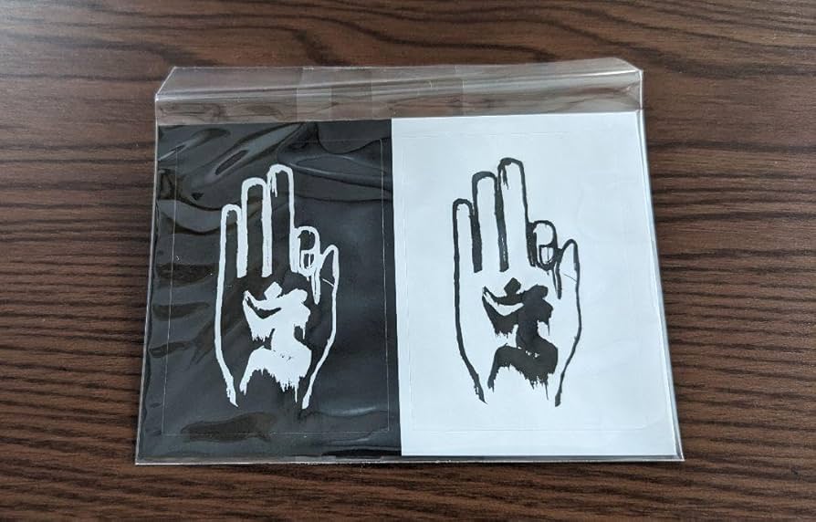 Amazon.co.jp: 真天地開闢集団ジグザグ 魔除け札(ステッカー